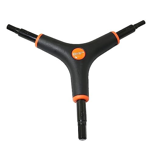RLECS Y Shape Bike Hex Wrench 3 Way Allen Wrench 4mm 5mm 6mm Bicycle Cycling Torque Spanner - Image 1
