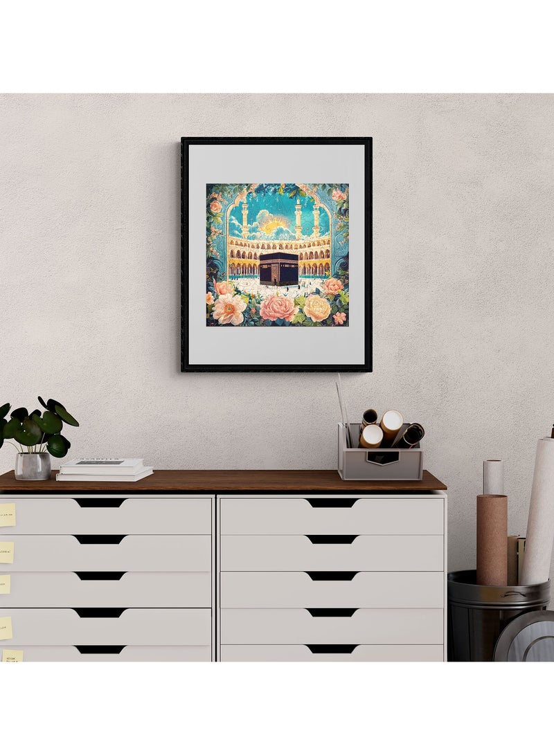 GALADUNE 200 pcs Jigsaws Puzzles for Adult & Kids Teens, Wooden Puzzles, DIY Educational Development Stress Relief Toys, Unique Ramadan Gift Souvenir, Arabia Style Home Decorations, Holy Kaaba Pattern - Image 2