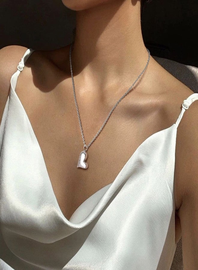 VNOX 4 Pcs Urn Necklace for Ashes - Memorial Cremation Jewelry for Ashes,Forever in My Heart Urn Locket for Ashes Stainless Steel Urn Pendant Keepsake Jewelry - Image 3