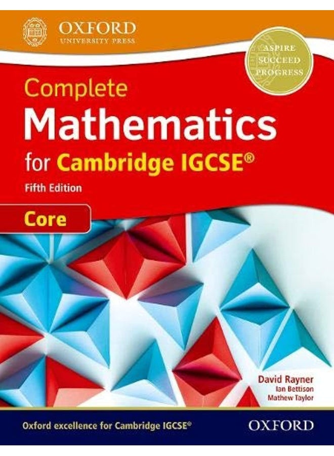 Complete Mathematics for Cambridge Igcse (R) Student Book (Core)