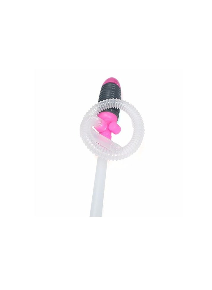 Generic Plastic Handheld Water Pump - 62cm - Heavy-Duty Manual Hand Pump with Ergonomic Handle for Efficient and Smooth Liquid Transfer - Versatile Use for Water, Fuel, Oil, and Automotive Fluid Transfer  - Image 2