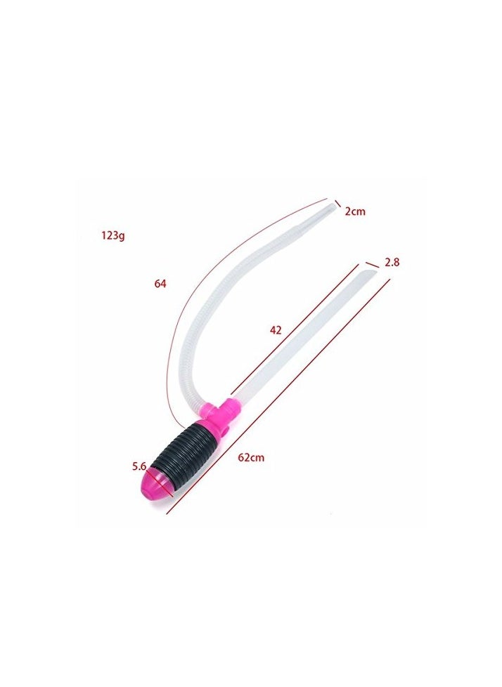Generic Plastic Handheld Water Pump - 62cm - Heavy-Duty Manual Hand Pump with Ergonomic Handle for Efficient and Smooth Liquid Transfer - Versatile Use for Water, Fuel, Oil, and Automotive Fluid Transfer  - Image 4