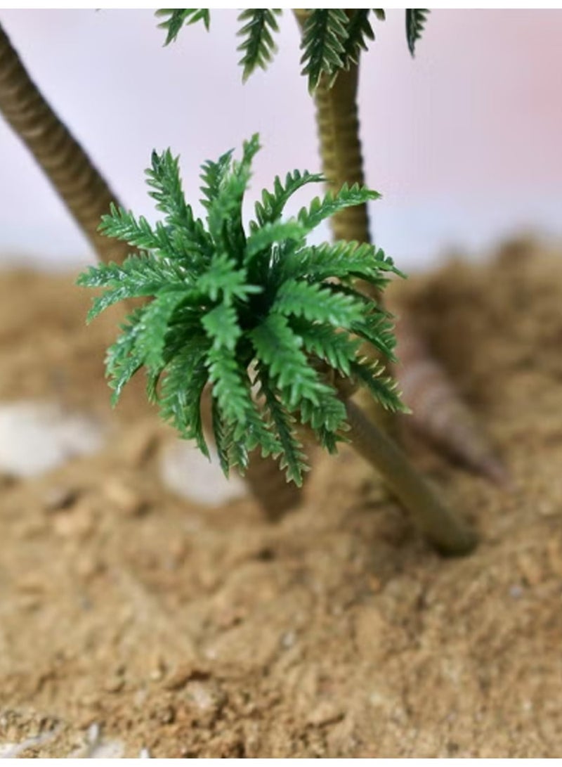 Miniature Palm Tree Model 15cm – Pack of 2 Plastic Mini Trees for DIY Crafts, Dioramas, Model Landscaping, Fairy Garden and Decorative Scenes - Image 4