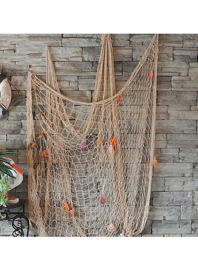 Generic Mediterranean Fishing Net Shooting Background Beige - Image 4