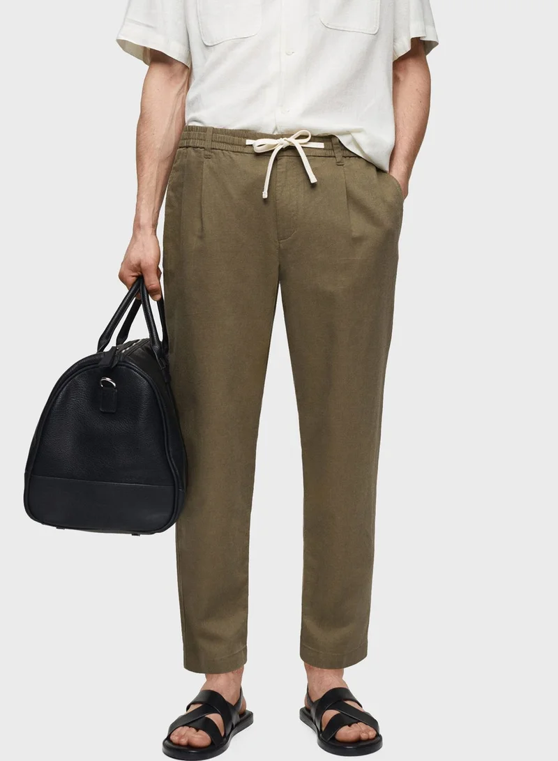 Mango Man Essential Drawstring Sweatpants