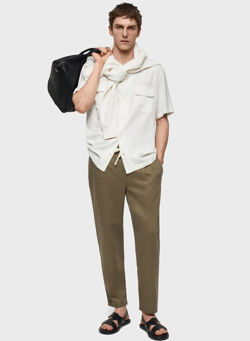 Mango Man Essential Drawstring Sweatpants