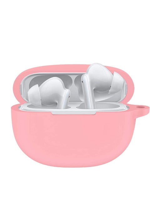 Silicone Cover Case Compatible with Oppo Enco Buds 2 Portable Protective Case Cover With Keychain For Oppo Enco Buds 2