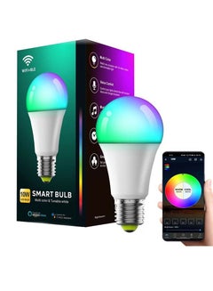ULHYC 10W Smart Wi-Fi Bluetooth Bulb Works With Alexa Google Assistant and IFTTT With 16Millions Colors Dimmable Light 8 Different Modes Power Saving and Much More A Must Have Smart Gadget  - Image 1