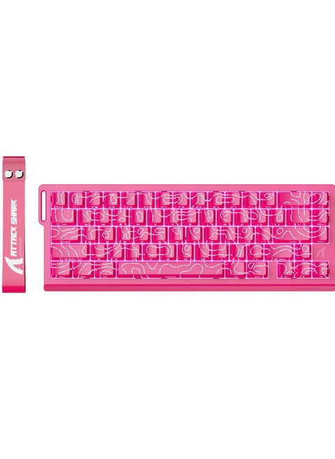 X68 HE Rapid Trigger Mechanical Gaming Keyboard 60% Wired TKL with Adjustable Actuation,Hall Effect Magnetic Switch,8KHz Polling Rate,RGB Backlit,Top Mount,Side Printed Keycap