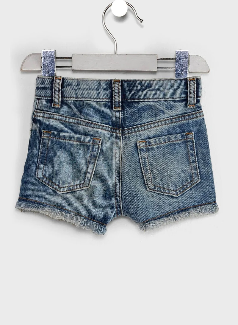 RIVER ISLAND Infant Hem Ruffle Shorts