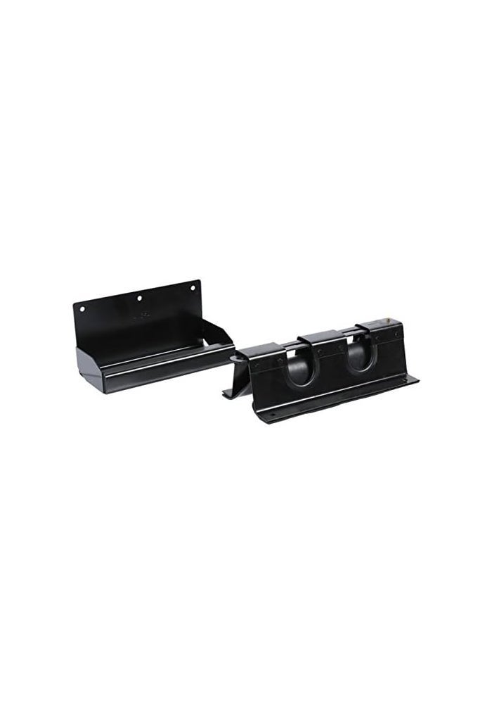 DC Cargo Mall Double Holder for Bar Load Locks - Classic Rod Carrier for Trucks, Trailers, and Garages - Image 1