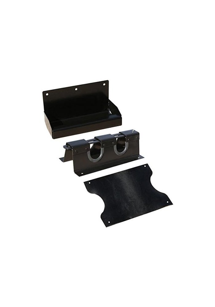 DC Cargo Mall Double Holder for Bar Load Locks - Classic Rod Carrier for Trucks, Trailers, and Garages - Image 2