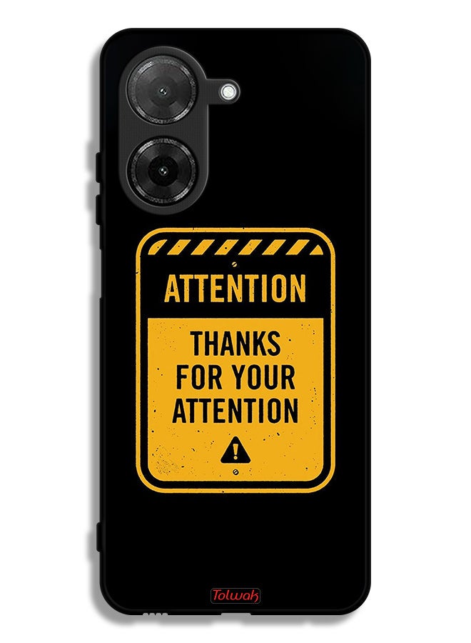 Tolwak Xiaomi Redmi A5 4G Protective Case Cover Thanks For Attention - Image 1