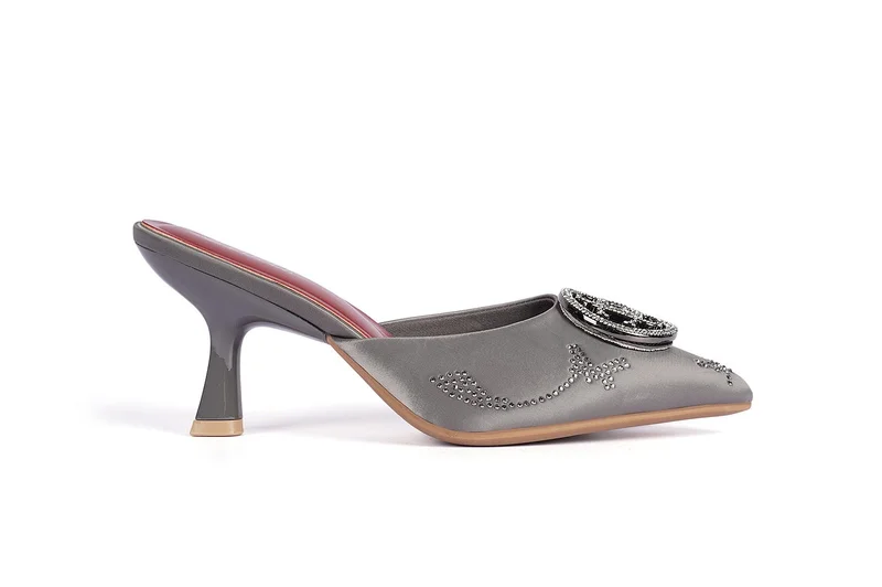 Ladies  Slip-On festive Mules