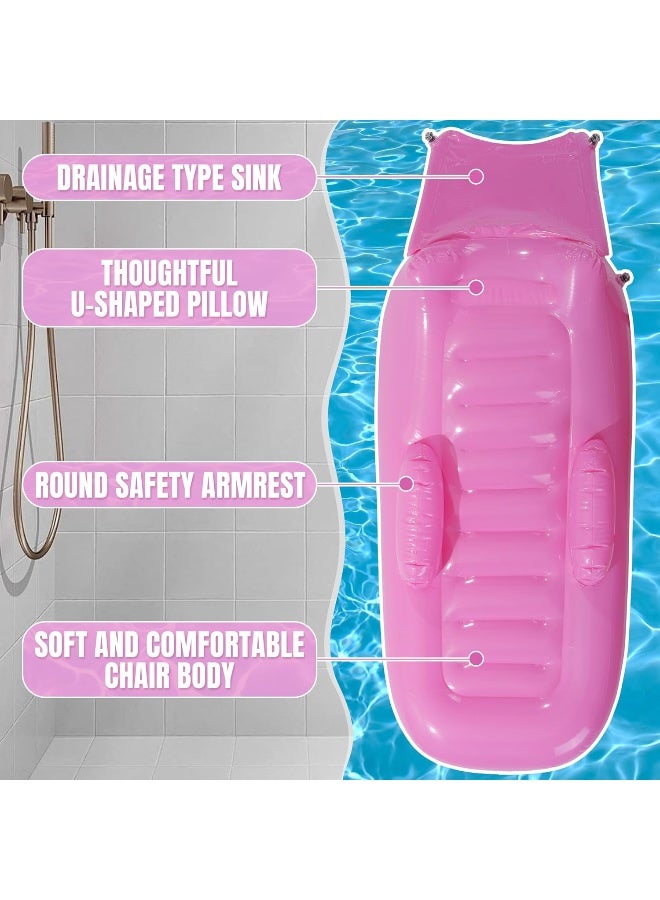 Inflatable Shampoo Chair for Kids Hair Washing - Image 4