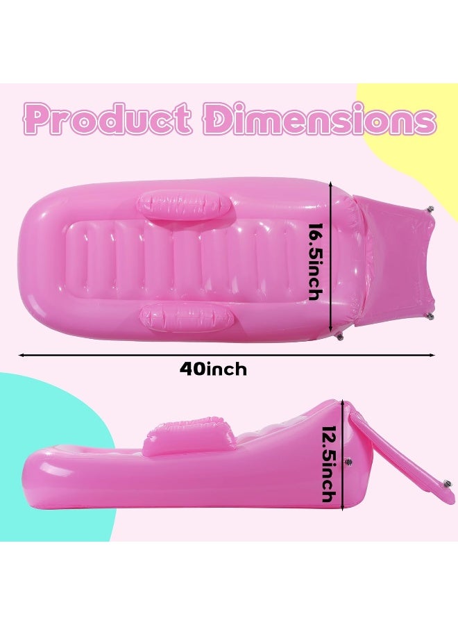 Inflatable Shampoo Chair for Kids Hair Washing - Image 2
