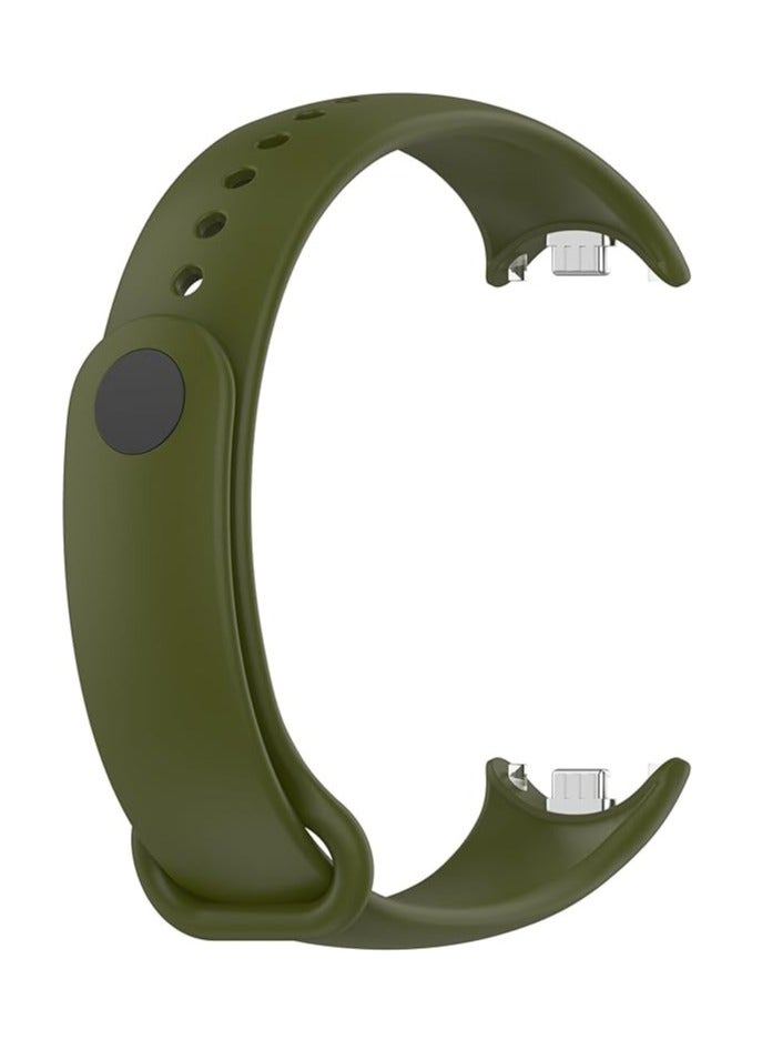 Compatible with Xiaomi Mi band10/ Xiaomi Mi band 9/ Xiaomi Mi band 8 Replacement Strap, Silicone Skin-Friendly Wrist Strap Sports Wristbands for Women Men Xiaomi Band 8/9/10