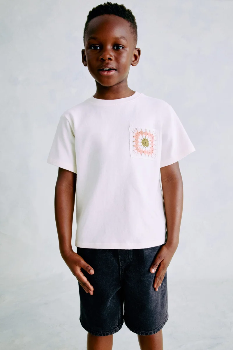 H&M Knee-length denim shorts