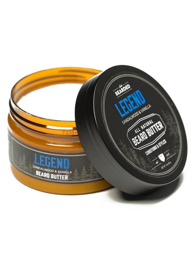 Live Bearded : Beard Butter - Made In Usa - Legend, 3Oz - Leave In Conditioner And All-Natural Softener With Shea Butter For Beard Care - Image 1