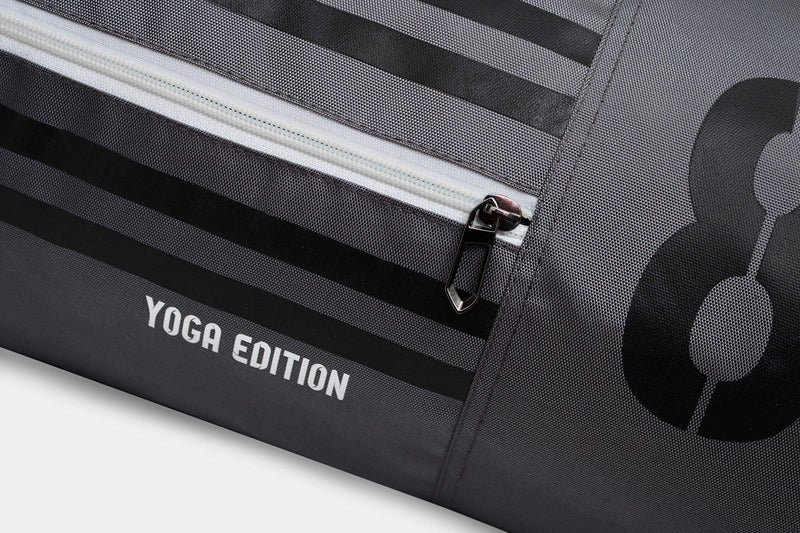 Sfane Men & Women's Polyester Black & White Gym Bag, Sports Bag, Shoulder Bag With Separate Shoe Compartment, 25Cm - Image 3