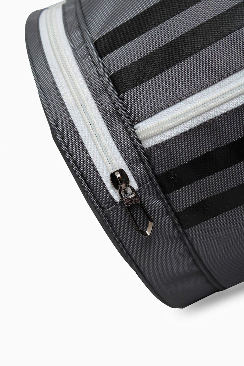 Sfane Men & Women's Polyester Black & White Gym Bag, Sports Bag, Shoulder Bag With Separate Shoe Compartment, 25Cm - Image 4