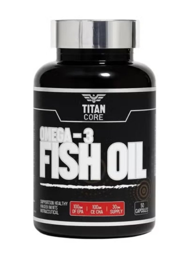 Titan Core Omega-3 Fish Oil 60 capsules