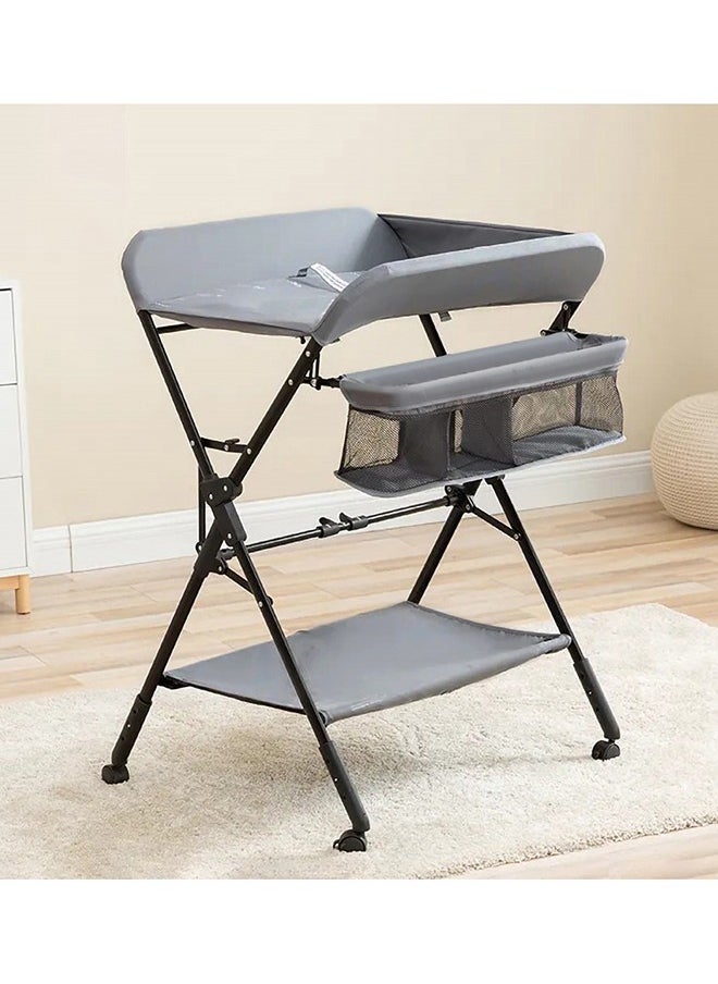 TEKNUM 4 - In - 1 Diaper Changing Table Organizer - Grey  - Image 2