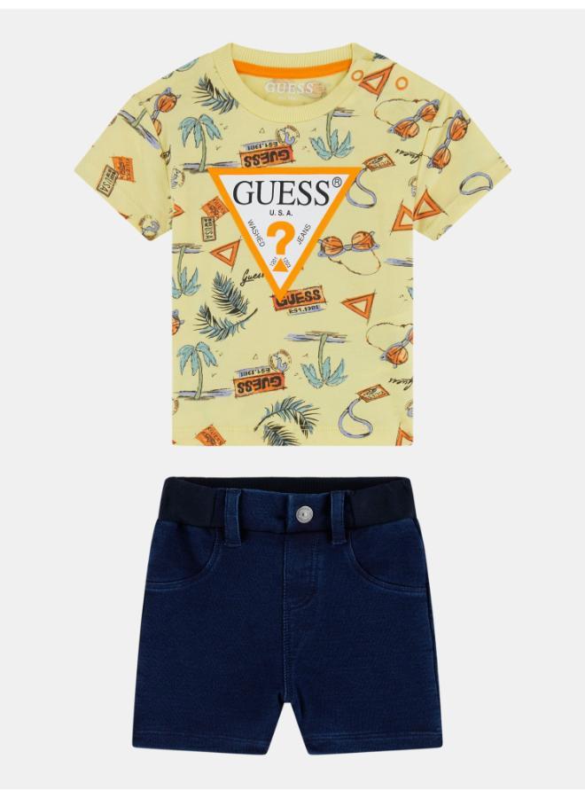 جس Kids Short Sleev T-Shirt And Shorts - Image 1