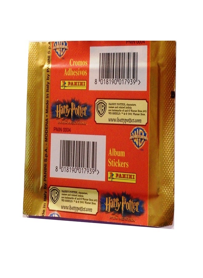 Harry Potter Panini Stickers Gold Pack - Philosopher's (Sorcerer's) Stone Illustrated 2001 - Image 4