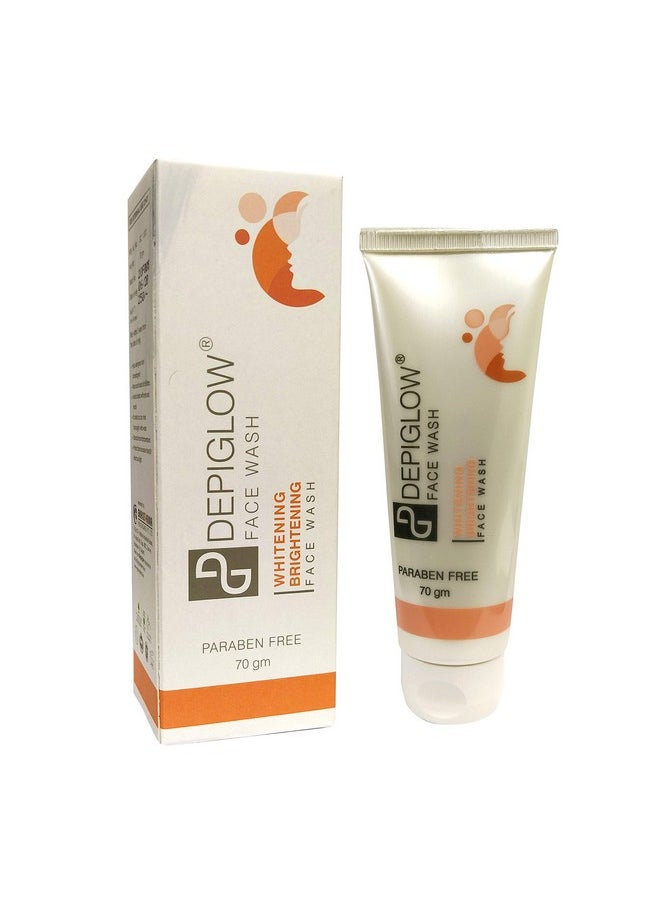 Entirety Depiglow Glutathione Creamy face wash for Skin Whitening & Brightening 70g (Pack of 2)  - Image 3