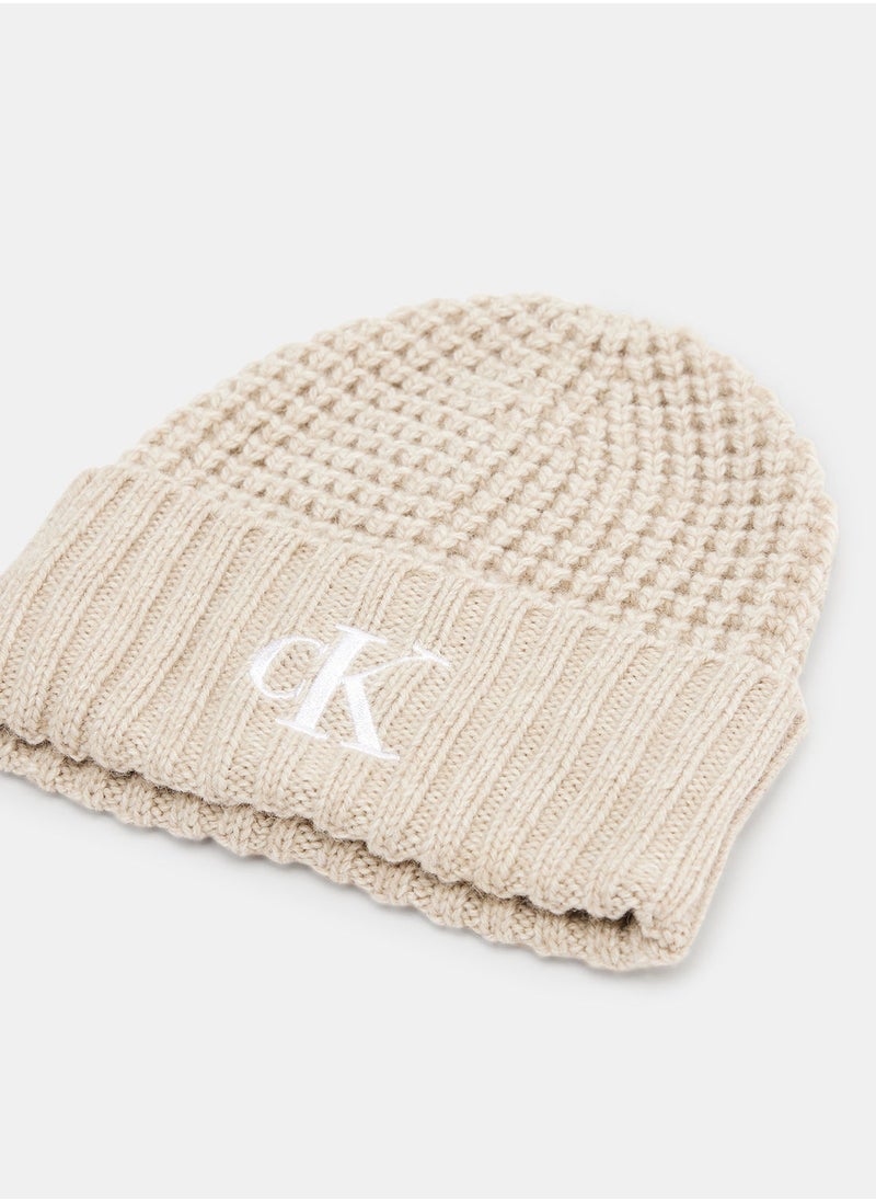 Calvin Klein Jeans - Waffle Beanie and Scarf Gift Set - Image 1