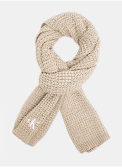 Waffle Beanie and Scarf Gift Set