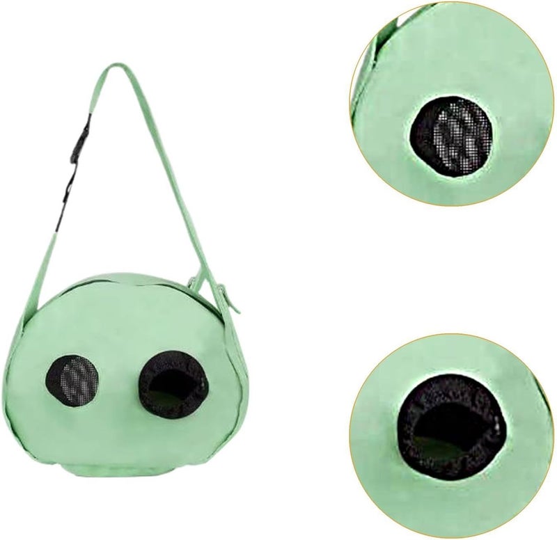 Portable Cat Travel Carrier for Pets with Capacity of 22 Pounds, Green - Image 3