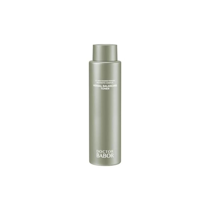 Doctor BABOR Microbiomic Herbal Balancing Toner (200 ml) - Vegan Facial Toner with Plant Extracts and Niacinamide - Professional Skincare for Clear, Radiant Skin