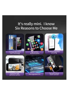 SOYES XS15 3G Mini Smartphone, 3.0 Inch WiFi GPS Quad-Core Android 8.1, Slim Body HD Camera, Dual SIM, 2GB RAM 16GB ROM, Compatible with Google Play, Compact Palm-Sized Mobile Phone  - Image 3