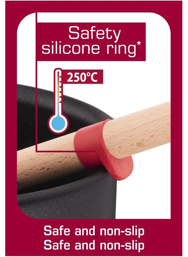 Tefal Ingenio Wood 1ounce Risotto spoon/Beige Brown - Image 4