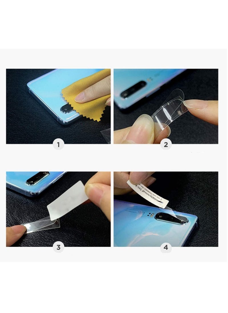 Generic - 2Packs Back Camera Glass Lens Replacement Compatible with Xiaomi Redmi Note 8 Pro 2019 - Image 1
