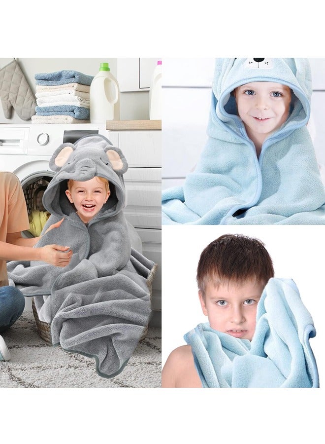 Vividorad Baby Hooded Towel,Baby Bath Towels,Ultra Soft Thick Cotton Bath Towel for Newborn, Large and Absorbent Toddler Towels for Baby Boy Girl-100% Cotton for Newborns, Infants, Toddlers - Large 32x32Inch Size - Image 5
