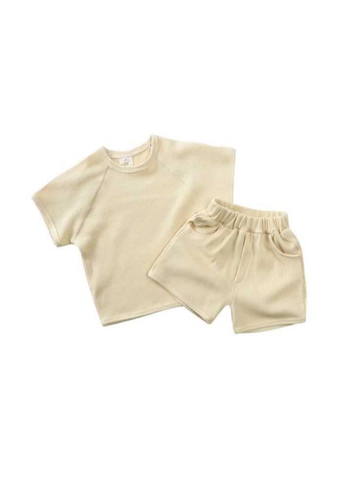 Clothes set cotton Baby Contains two pieces - Image 1