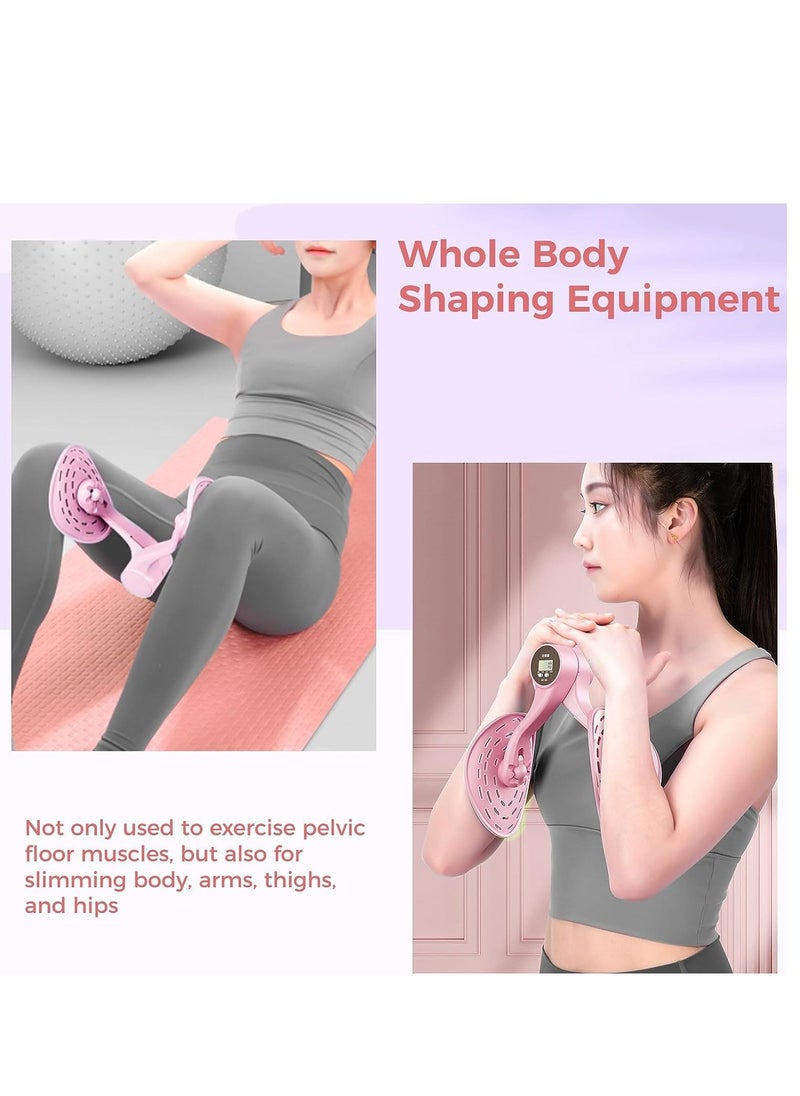 Thigh resistance band set, anti-hip trainer, with non-slip exercise band, suitable for hip and hip exercises