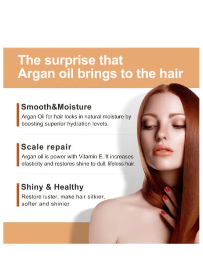 Maxcare Organic Argan Oil Hair Serum 100ml - Image 2