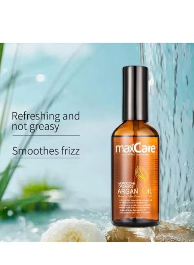 Maxcare Organic Argan Oil Hair Serum 100ml - Image 3