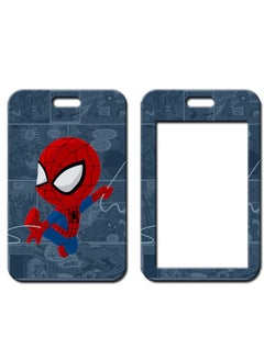 RATSAW ID Badge Holder with Lanyard Spider Man Fashionable Card Holders Lanyards Name Tag Vertical Protector  - Image 2