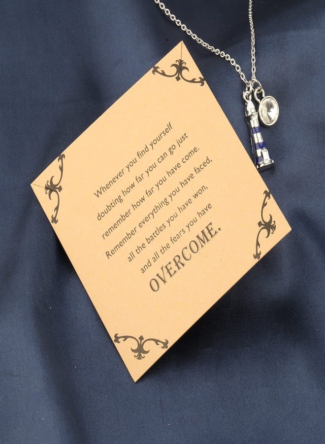 لوجيب بيردجوت قلادة منارة بيردجوت من Lywjyb، قلادة منارة، هدية منارة لأفضل صديقة (قلادة منارة) - Image 5