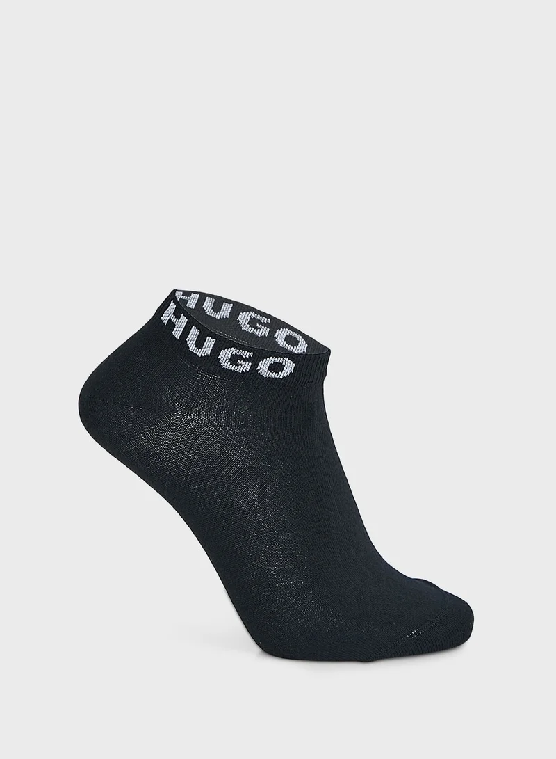 HUGO 3 Pack Logo Socks