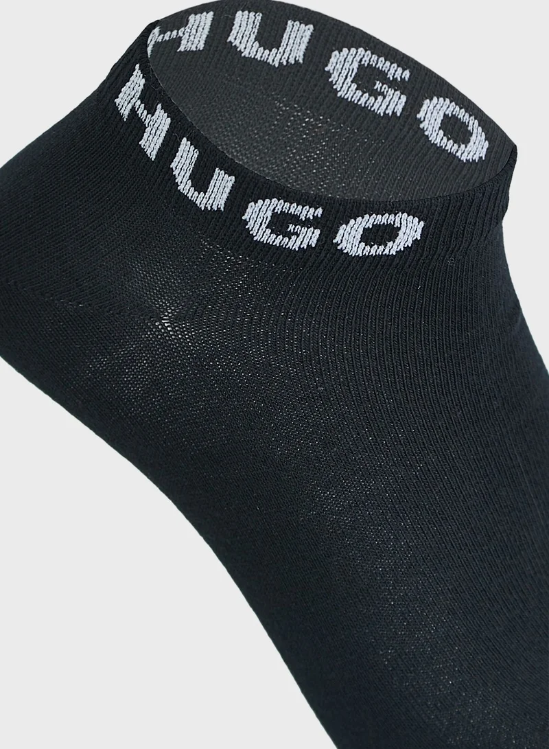 HUGO 3 Pack Logo Socks