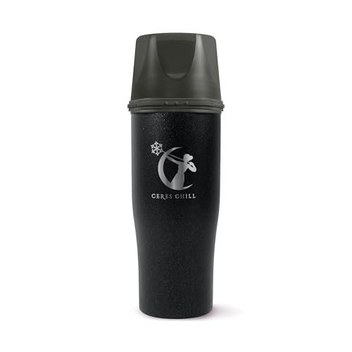 Ceres CHILL Demigoddess Mini Breastmilk Chiller & Warmer – 6–16oz Portable Breast Milk Cooler, Storage & Baby Bottle for Travel, Work or On-The-Go – Pump Compatible Container – Starry Night - Image 1