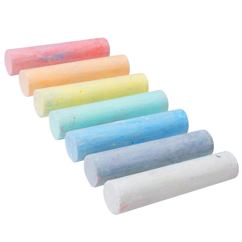 READY 2 LEARN Jumbo Sidewalk Chalk | Set of 20 | 9 Colors | Washable and Non-Toxic | Bulk Set of Chalk for Kids - Image 3