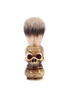 ZJchao Skull Head Shaped Handle Beard Shaving Brush Designed For Your Best Wet Shave Hand Crafted With Resin Men  - Image 1