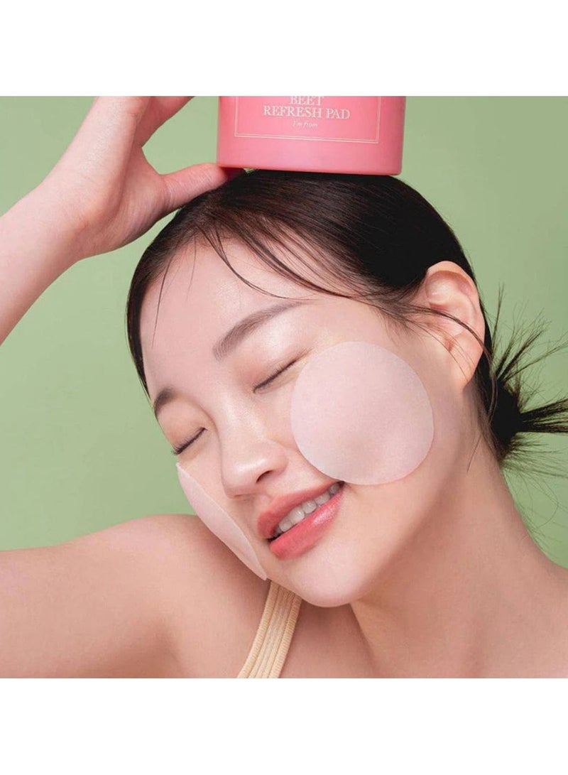 آي أم فروم أنا من Beet Refresh Pad Revitalization and Hydration 60 وحدة - Image 3